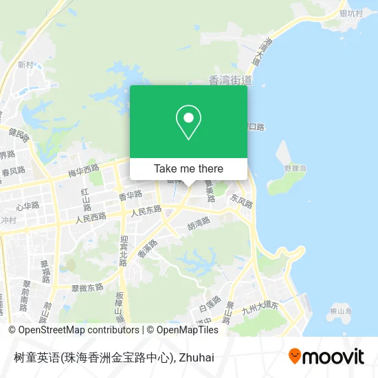 树童英语(珠海香洲金宝路中心) map