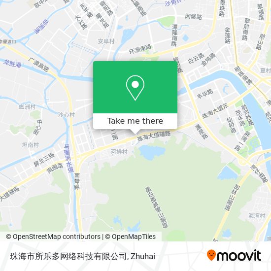 珠海市所乐多网络科技有限公司 map