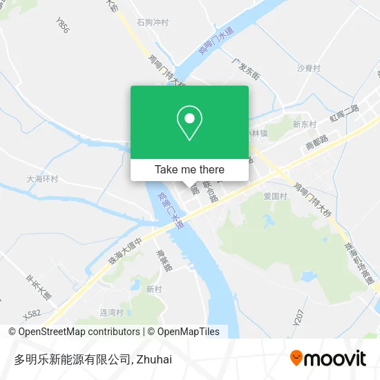 多明乐新能源有限公司 map