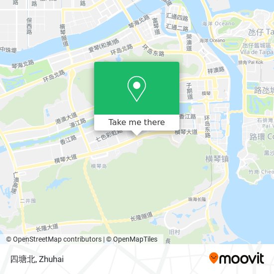 四塘北 map