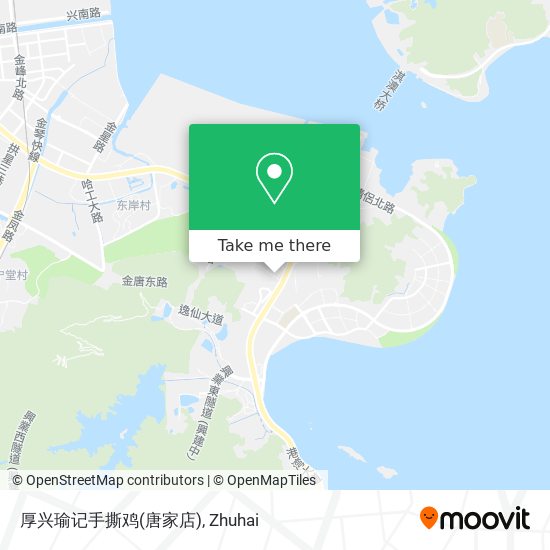 厚兴瑜记手撕鸡(唐家店) map
