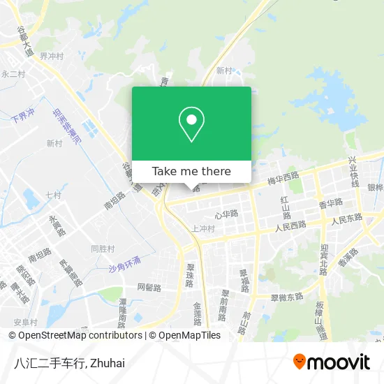 八汇二手车行 map