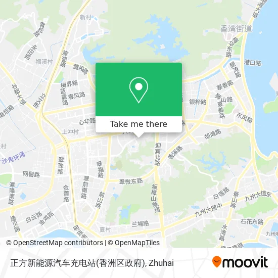 正方新能源汽车充电站(香洲区政府) map