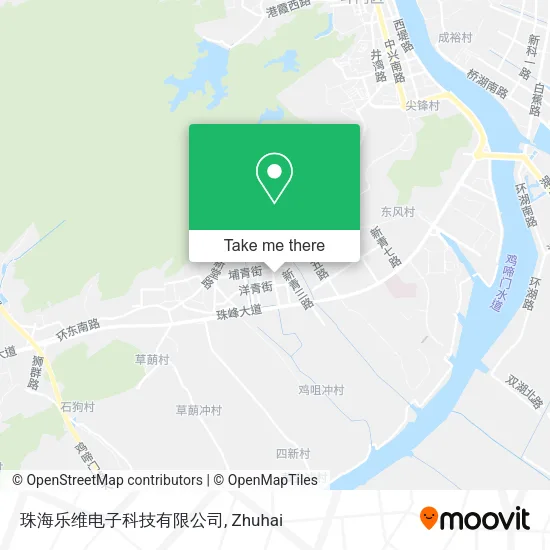珠海乐维电子科技有限公司 map