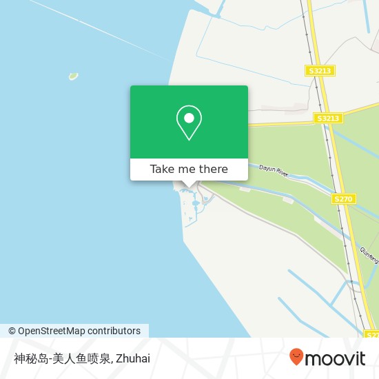 神秘岛-美人鱼喷泉 map