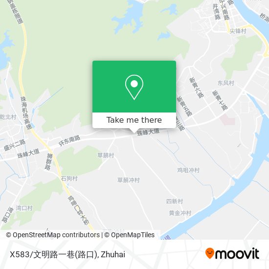 X583/文明路一巷(路口) map