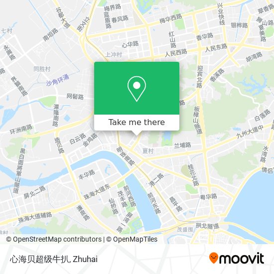 心海贝超级牛扒 map