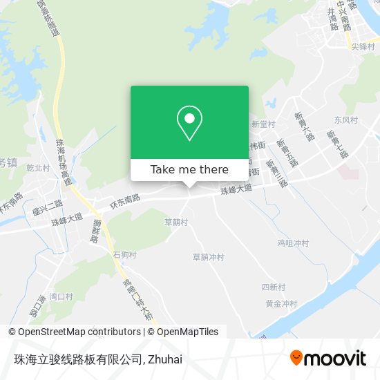 珠海立骏线路板有限公司 map