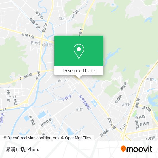 界涌广场 map