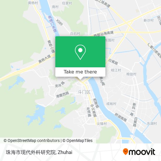 珠海市现代外科研究院 map