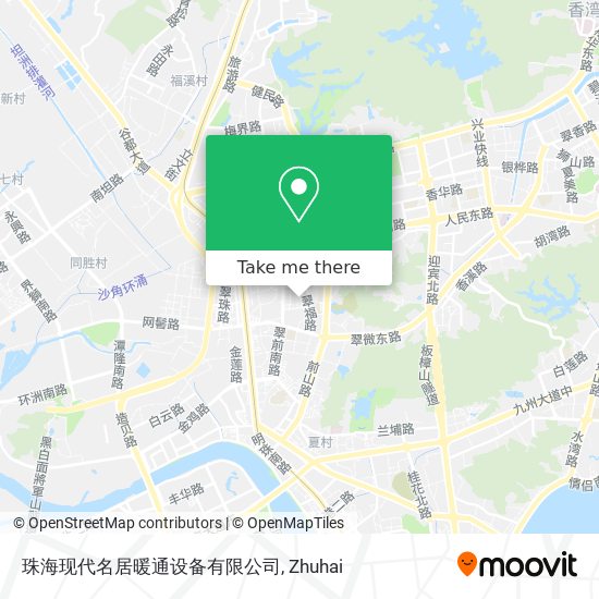 珠海现代名居暖通设备有限公司 map