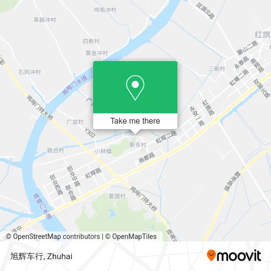旭辉车行 map