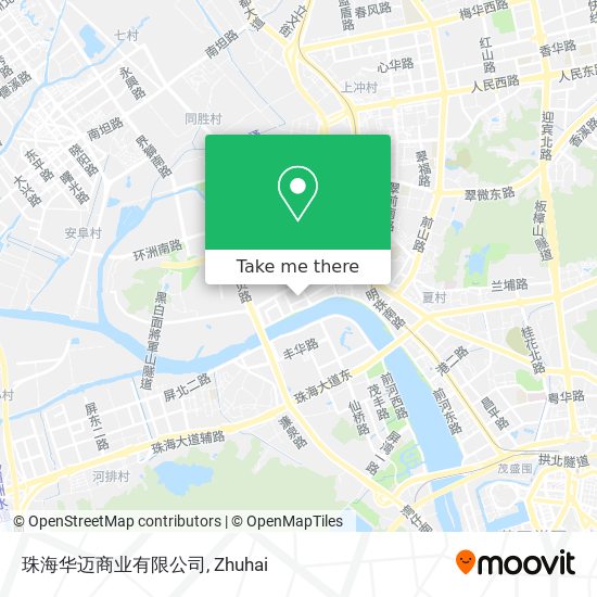 珠海华迈商业有限公司 map