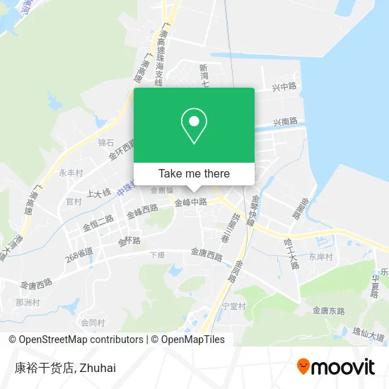康裕干货店 map