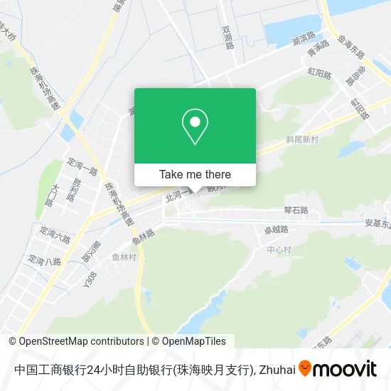 中国工商银行24小时自助银行(珠海映月支行) map