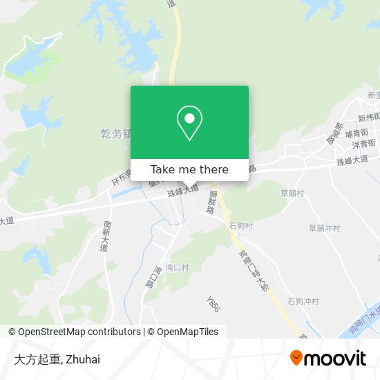 大方起重 map