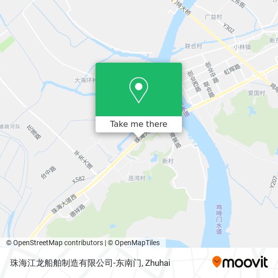珠海江龙船舶制造有限公司-东南门 map