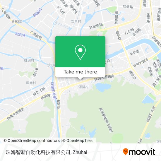 珠海智新自动化科技有限公司 map
