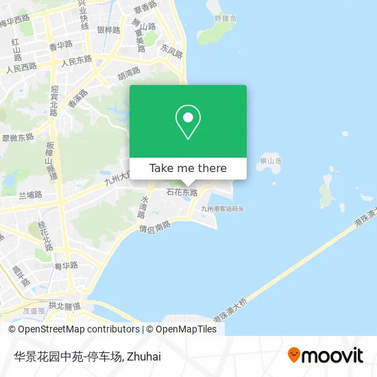 华景花园中苑-停车场 map