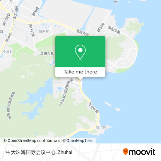 中大珠海国际会议中心 map
