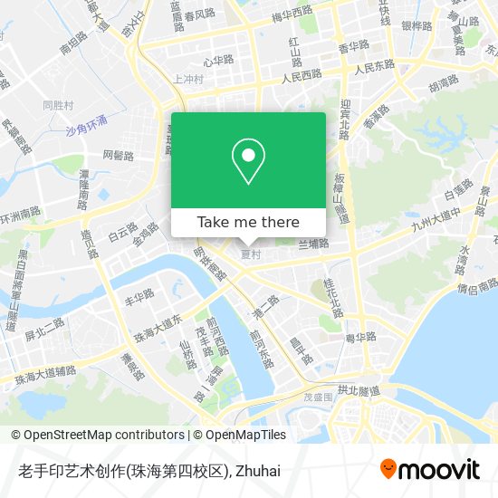 老手印艺术创作(珠海第四校区) map