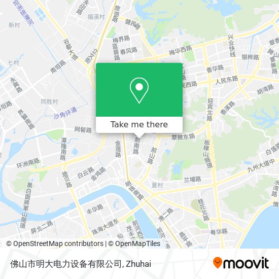 佛山市明大电力设备有限公司 map