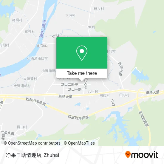 净果自助情趣店 map