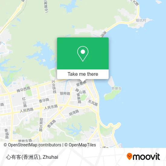 心有客(香洲店) map