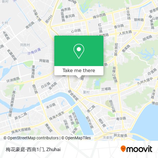 梅花豪庭-西南1门 map
