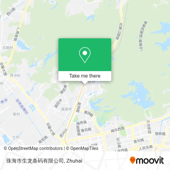 珠海市生龙条码有限公司 map