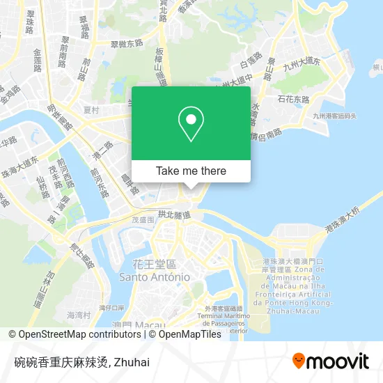 碗碗香重庆麻辣烫 map