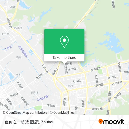 鱼你在一起(奥园店) map