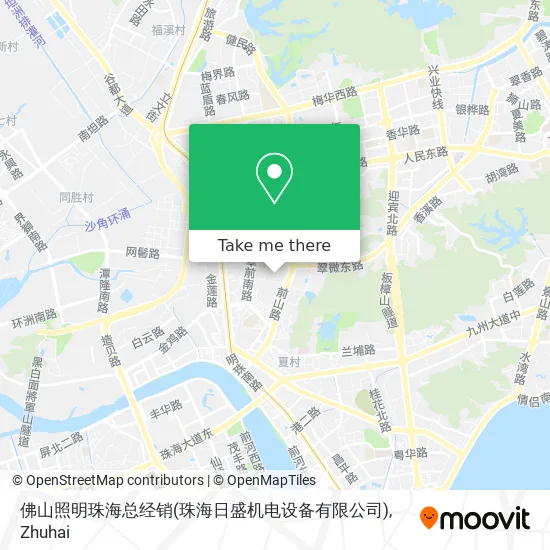 佛山照明珠海总经销(珠海日盛机电设备有限公司) map
