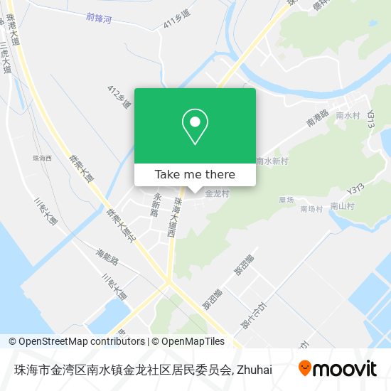 珠海市金湾区南水镇金龙社区居民委员会 map