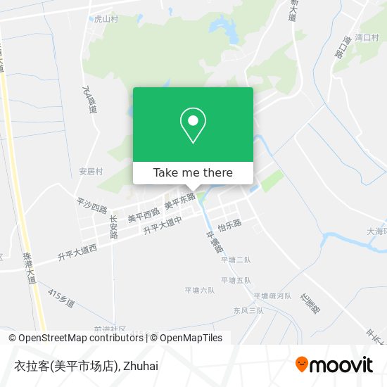 衣拉客(美平市场店) map