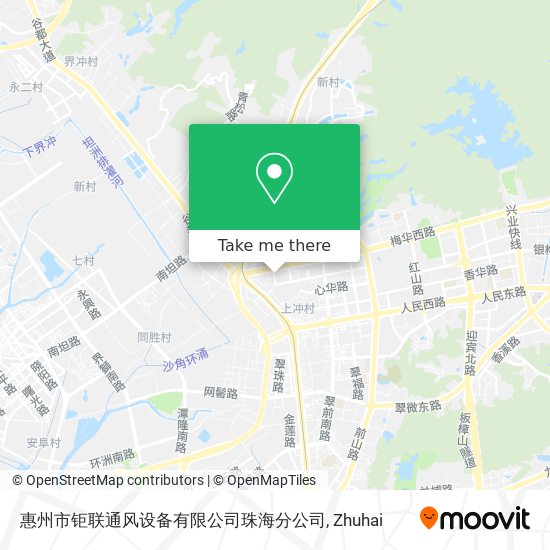 惠州市钜联通风设备有限公司珠海分公司 map