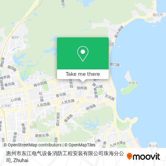 惠州市东江电气设备消防工程安装有限公司珠海分公司 map
