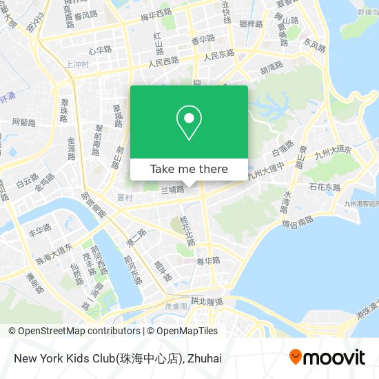 New York Kids Club(珠海中心店) map