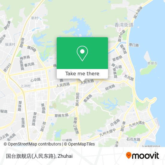 国台旗舰店(人民东路) map