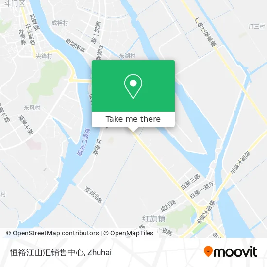 恒裕江山汇销售中心 map