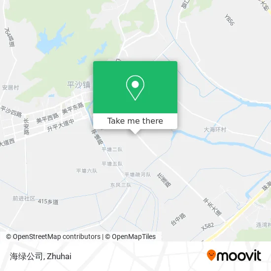 海绿公司 map