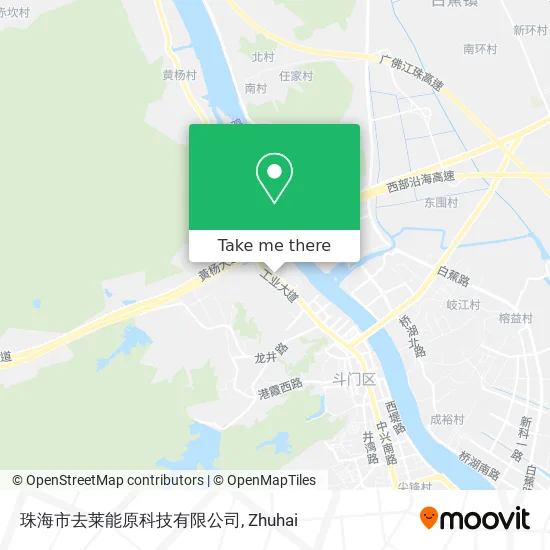 珠海市去莱能原科技有限公司 map
