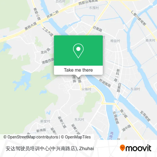 安达驾驶员培训中心(中兴南路店) map