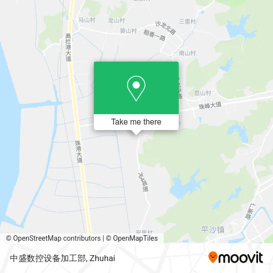中盛数控设备加工部 map