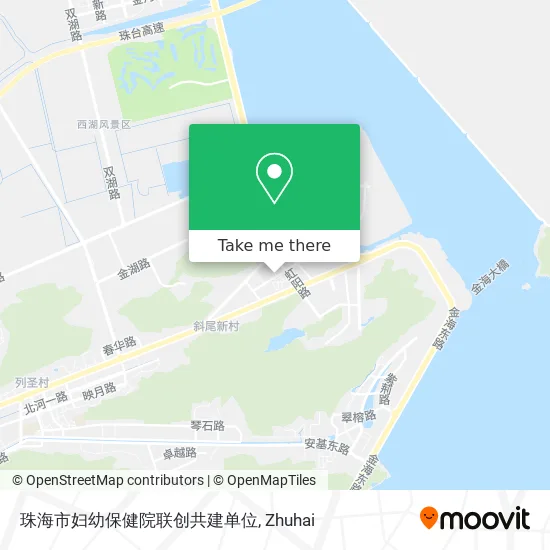 珠海市妇幼保健院联创共建单位 map
