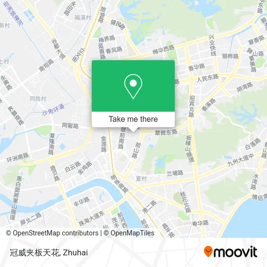 冠威夹板天花 map