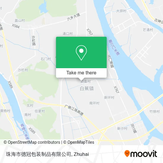 珠海市德冠包装制品有限公司 map
