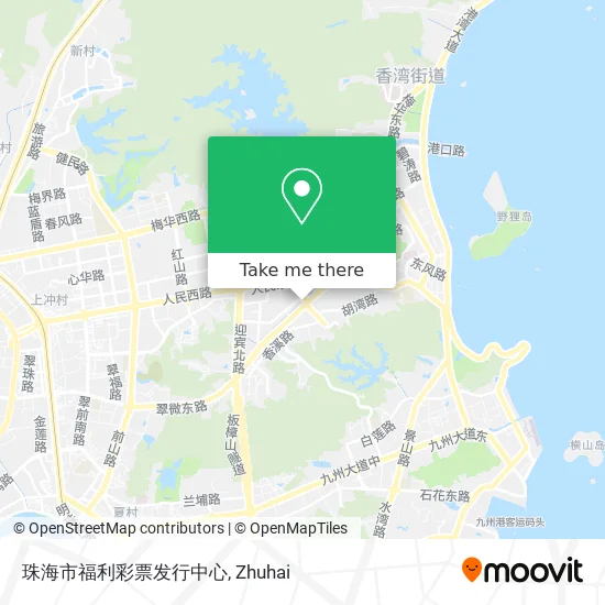珠海市福利彩票发行中心 map