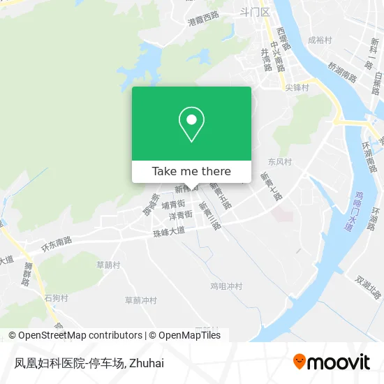 凤凰妇科医院-停车场 map