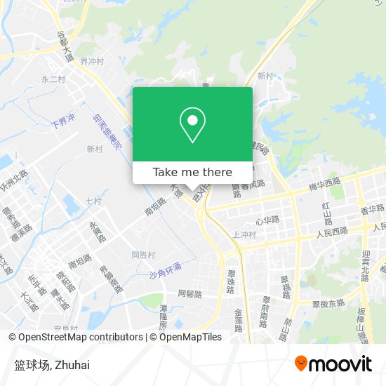 篮球场 map